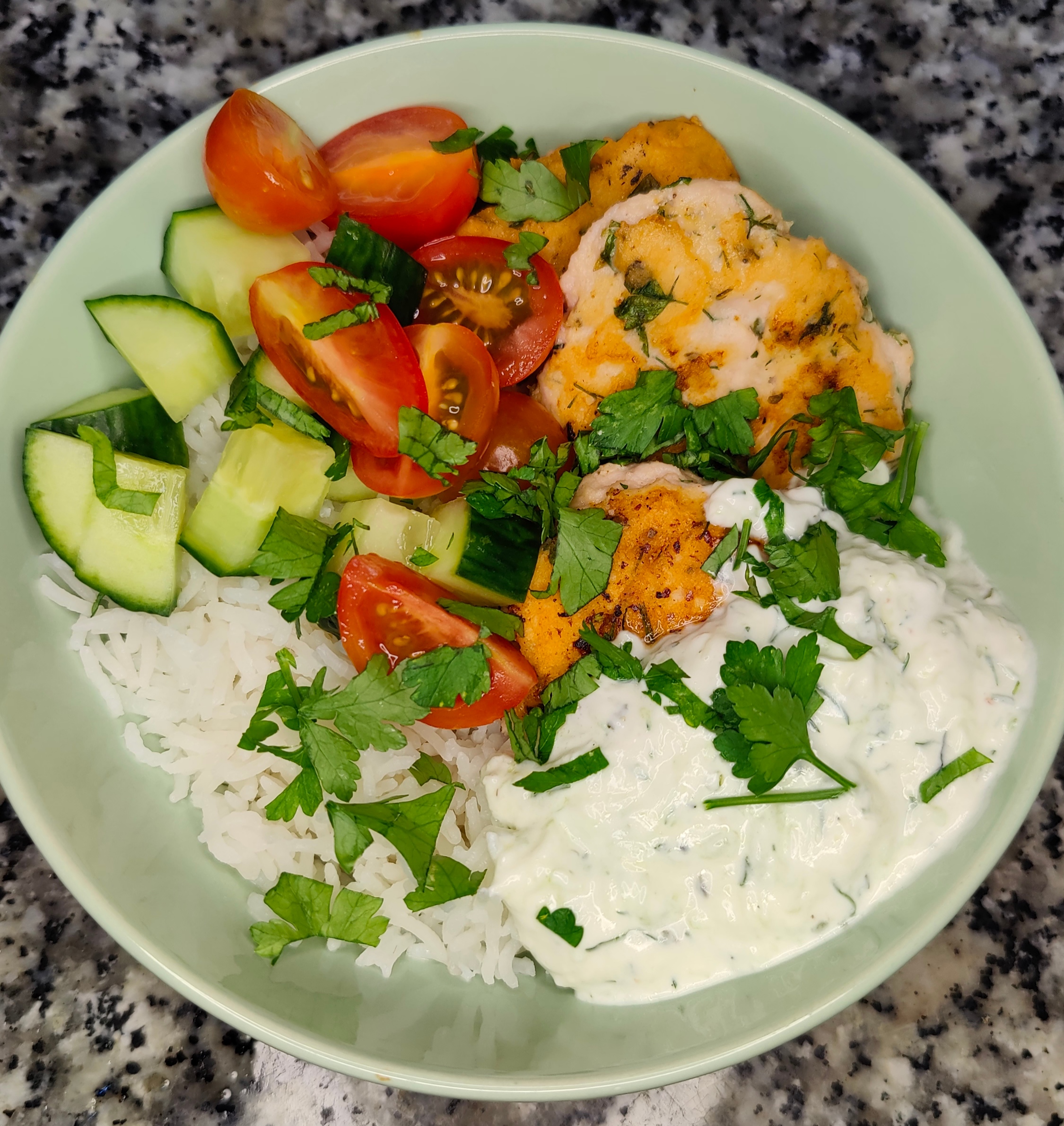 The Ultimate Greek Chicken With Tzatziki Sauce