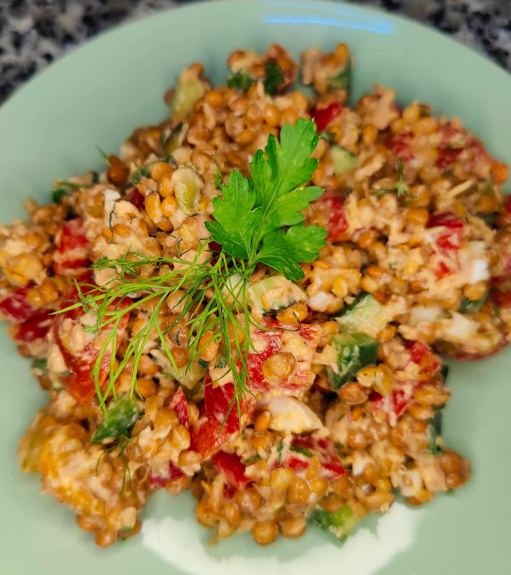 Mediterranean Lentil Salad: Enjoy This Fiber And Protein-Packed Recipe