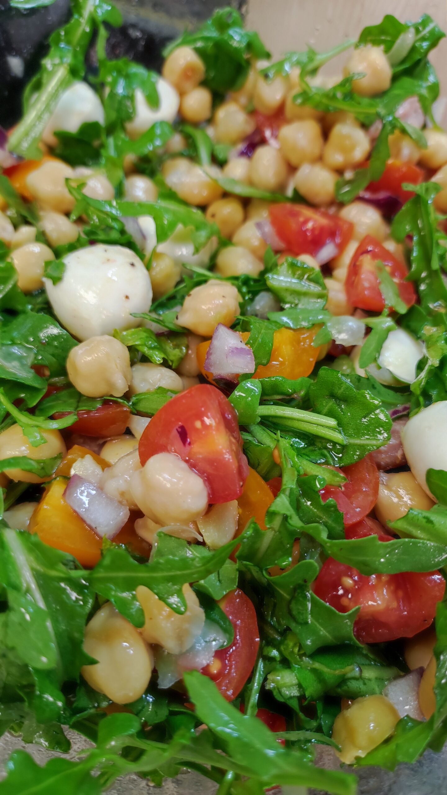 High-Protein Mediterranean Chickpea Salad with a Twist